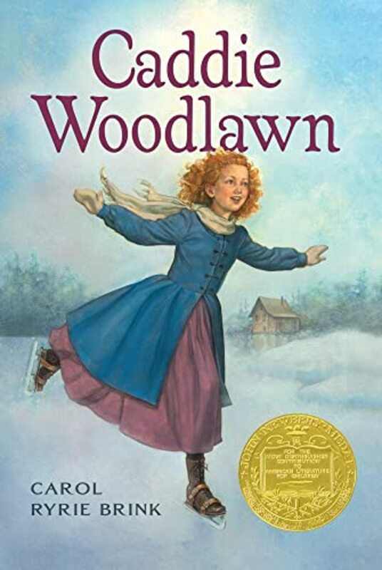 Book cover for "Caddie Woodlawn" by Carol Ryrie Brink