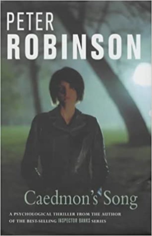 Book cover for "Caedmon's Song" by Peter Robinson