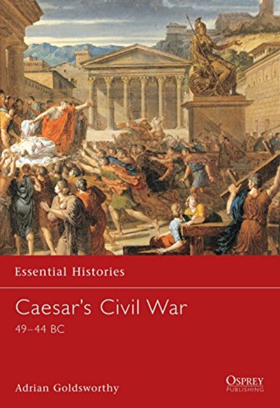 Book cover for "Caesar's Civil War" by Adrian Goldsworthy