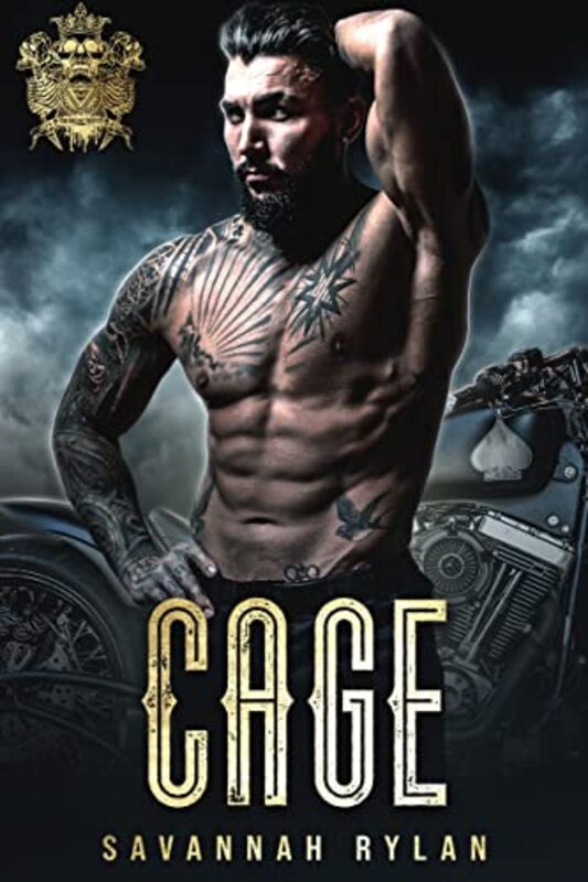 Book cover for "Cage" by Savannah Rylan