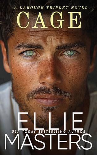 Book cover for "Cage: A LaRouge Triplet Novel" by Ellie Masters