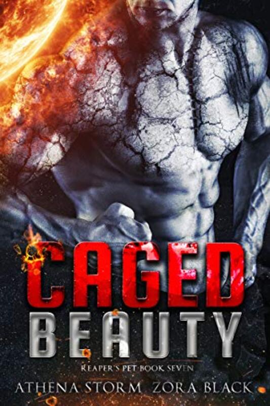 Book cover for "Caged Beauty" by Athena Storm