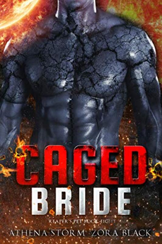 Book cover for "Caged Bride" by Athena Storm