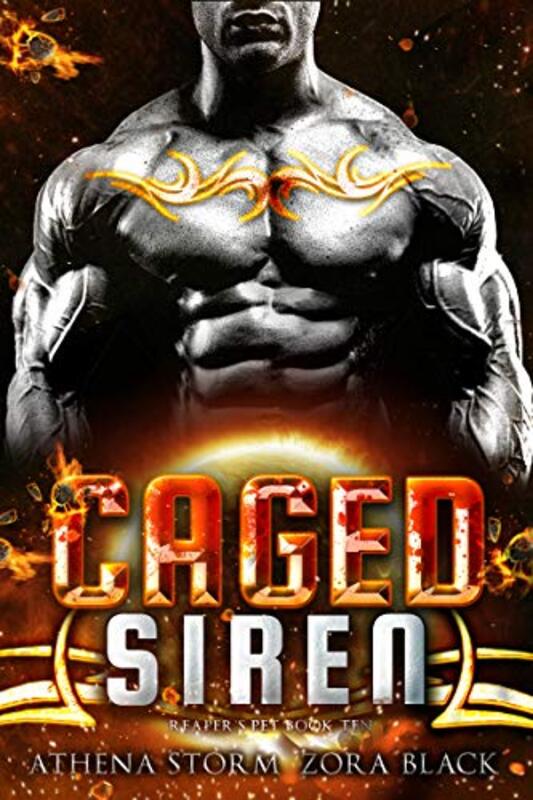 Book cover for "Caged Siren" by Athena Storm