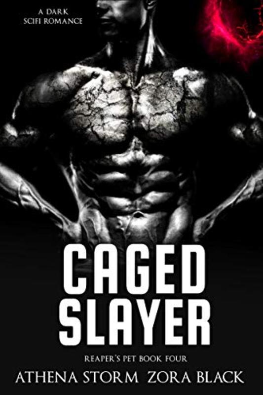 Book cover for "Caged Slayer" by Athena Storm