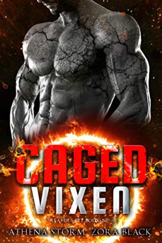 Book cover for "Caged Vixen" by Athena Storm