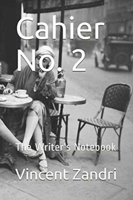 Book cover for "Cahier No. 2" by Vincent Zandri