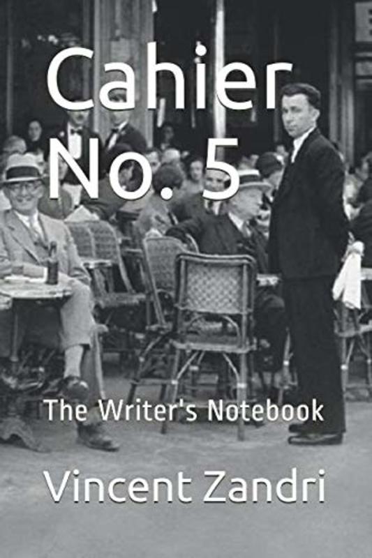Book cover for "Cahier No. 5" by Vincent Zandri