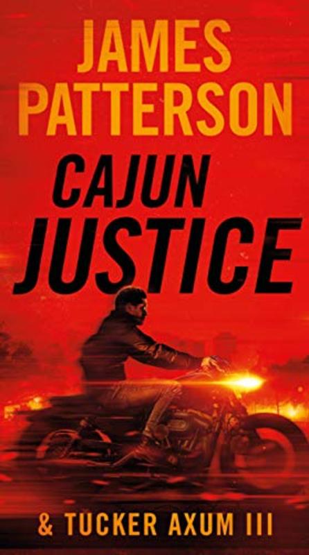 Book cover for "Cajun Justice" by James Patterson