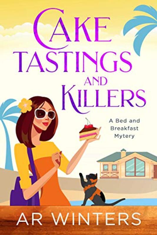 Book cover for "Cake Tastings and Killers" by AR Winters