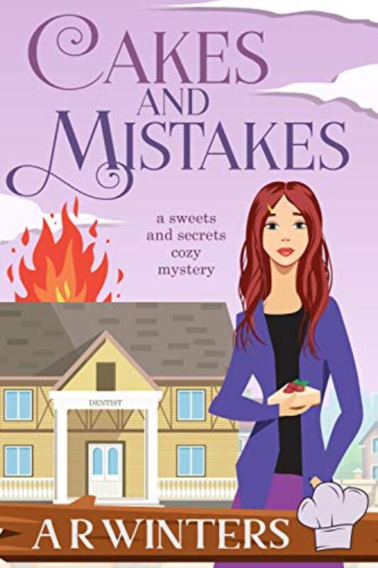 Book cover for "Cakes and Mistakes" by AR Winters