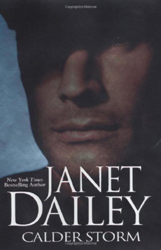 Book cover for "Calder Storm" by Janet Dailey