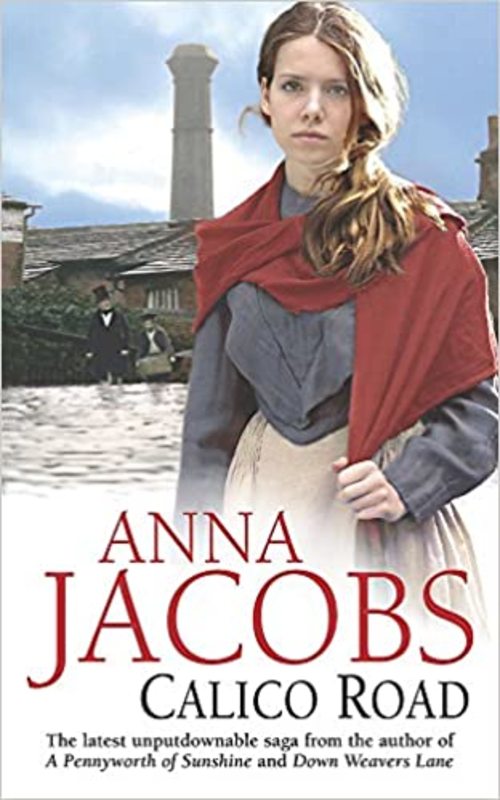 Book cover for "Calico Road" by Anna Jacobs