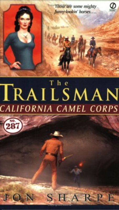 Book cover for "California Camel Corps" by Jon Sharpe