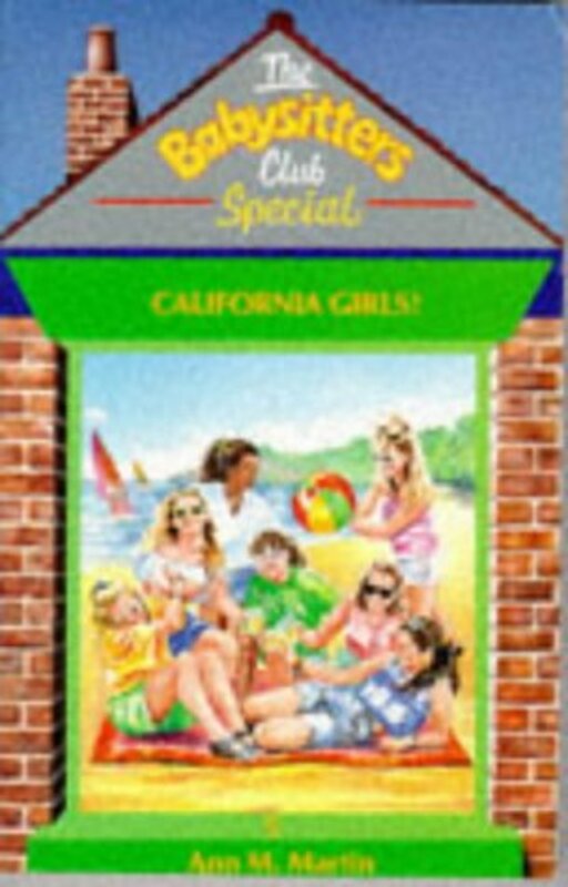 Book cover for "California Girls!" by Ann M. Martin