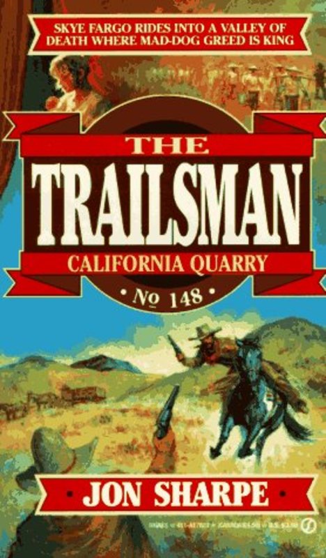 Book cover for "California Quarry" by Jon Sharpe