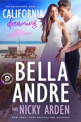 Book cover for "California Dreaming" by Bella Andre