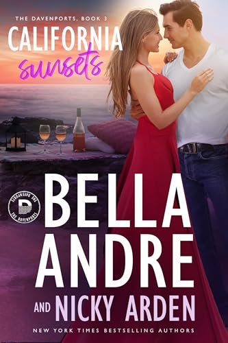 Book cover for "California Sunsets" by Bella Andre