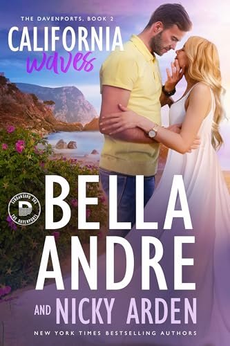Book cover for "California Waves" by Bella Andre