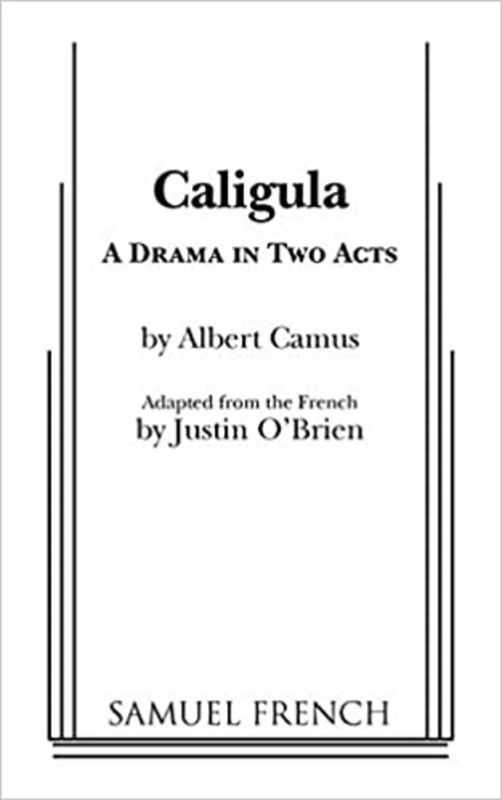 Book cover for "Caligula" by Albert Camus