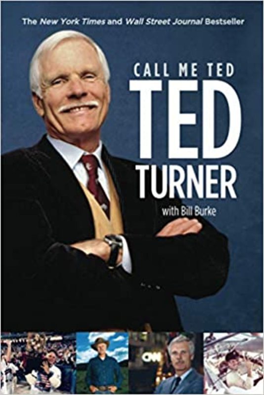 Book cover for "Call Me Ted" by Ted Turner
