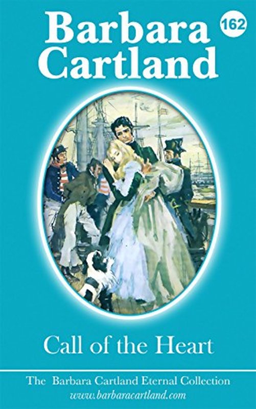 Book cover for "Call of the Heart" by Barbara Cartland