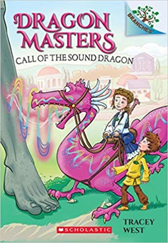 Book cover for "Call of the Sound Dragon" by Tracey West