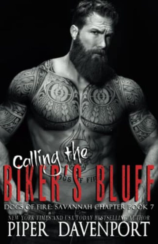 Book cover for "Calling the Biker's Bluff" by Piper Davenport