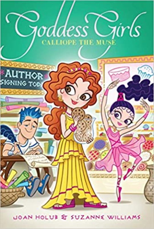 Book cover for "Calliope the Muse" by Suzanne Williams
