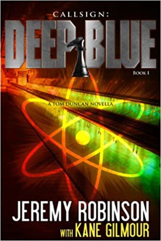 Book cover for "Callsign Deep Blue" by Jeremy Robinson