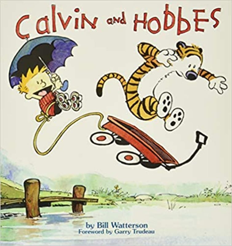 Book cover for "Calvin and Hobbes" by Bill Watterson