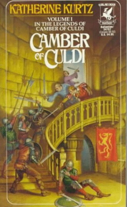 Book cover for "Camber of Culdi" by Katherine Kurtz