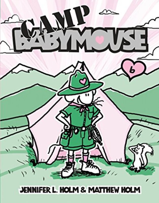 Book cover for "Camp Babymouse" by Jennifer L Holm