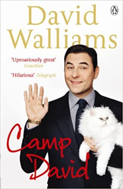 Book cover for "Camp David" by David Walliams