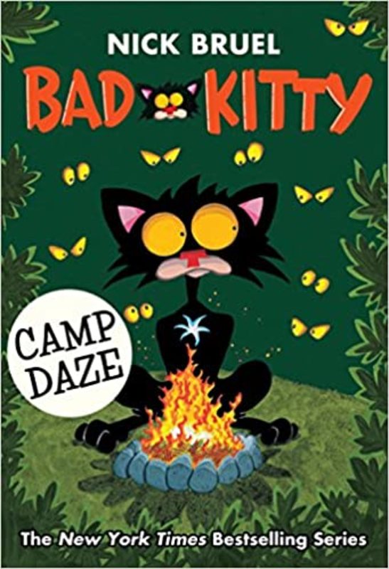 Book cover for "Camp Daze" by Nick Bruel