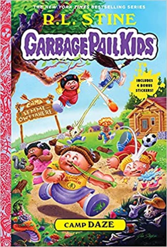 Book cover for "Camp Daze" by R.L. Stine