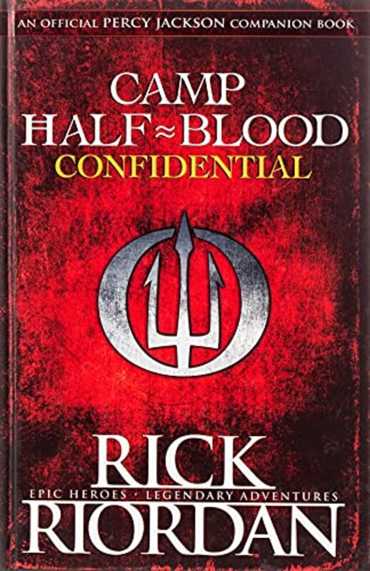 Book cover for "Camp Half-Blood Confidential"