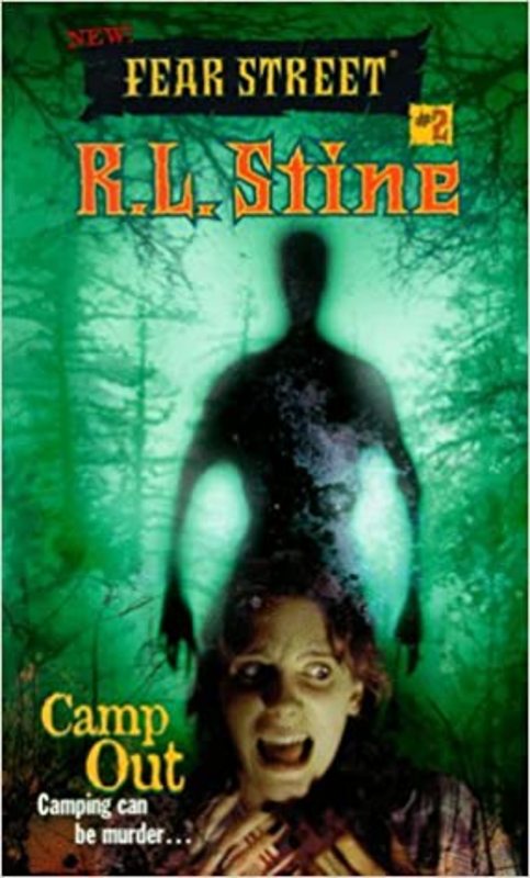 Book cover for "Camp Out" by R.L. Stine
