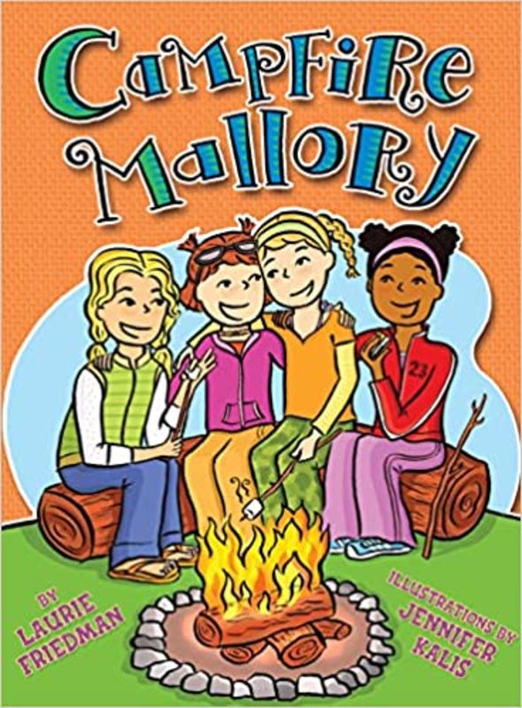 Book cover for "Campfire Mallory" by Laurie Friedman