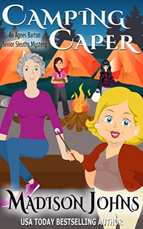 Book cover for "Camping Caper" by Madison Johns