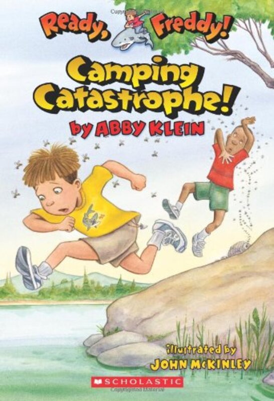 Book cover for "Camping Catastrophe" by Abby Klein