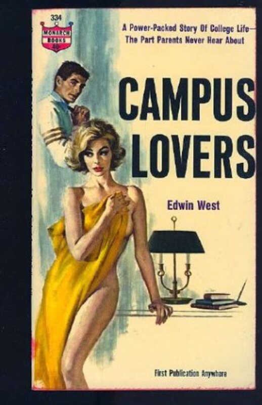Book cover for "Campus Lovers" by Donald E Westlake