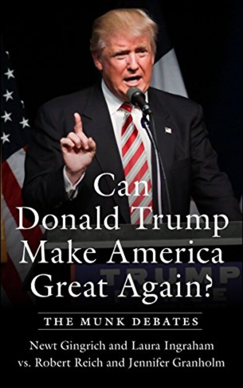Book cover for "Can Donald Trump Make America Great Again?"