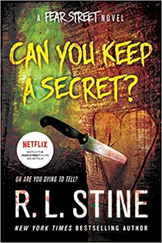 Book cover for "Can You Keep a Secret?" by R.L. Stine