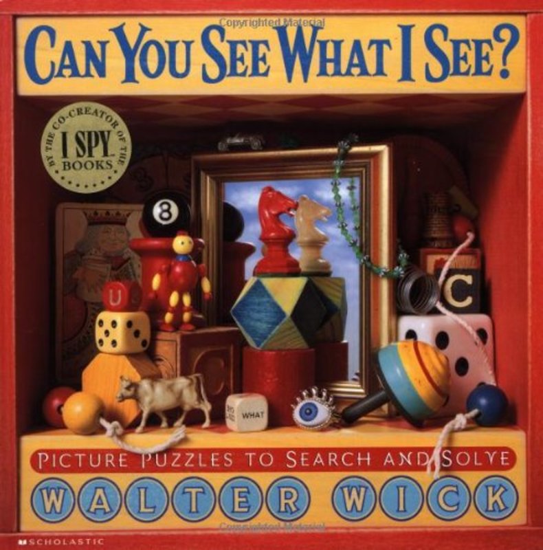 Book cover for "Picture Puzzles to Search and Solve" by Walter Wick