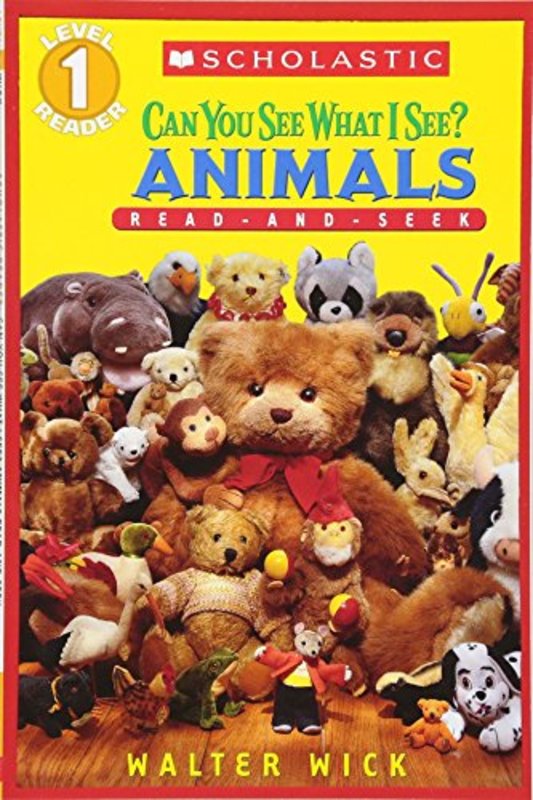 Book cover for "Can You See What I See? Animals : Read-and-Seek" by Walter Wick