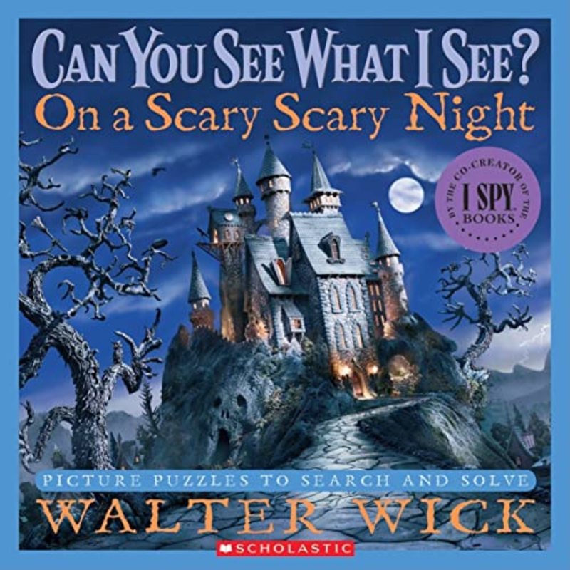 Book cover for "On A Scary Scary Night" by Walter Wick