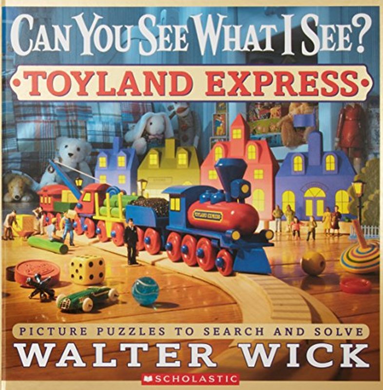 Book cover for "Toyland Express" by Walter Wick