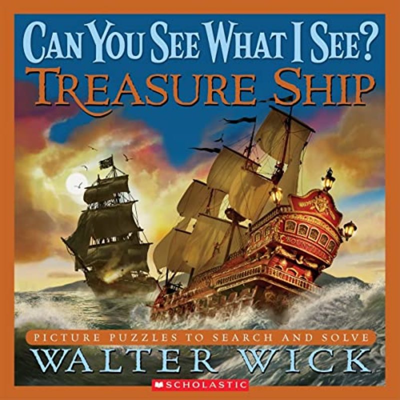 Book cover for "Treasure Ship" by Walter Wick