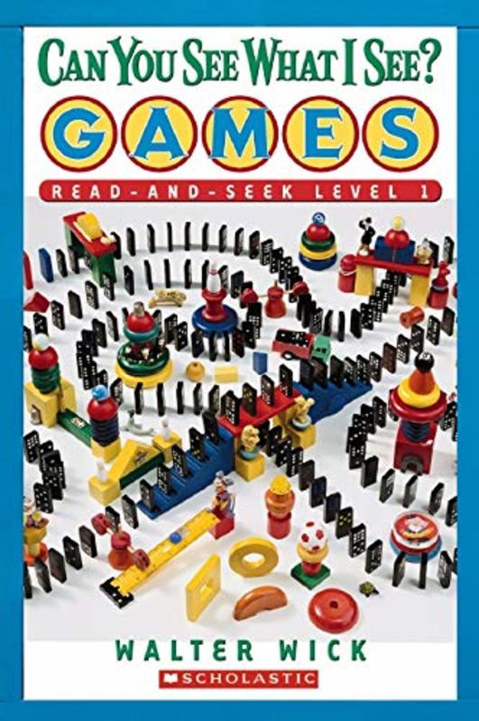 Book cover for "Games Read-and-Seek" by Walter Wick